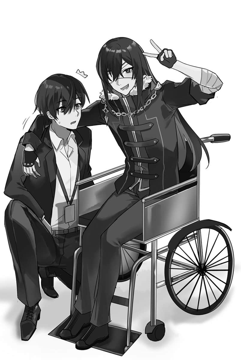 快30岁才转职成为VTuber的故事。小说插图（13）