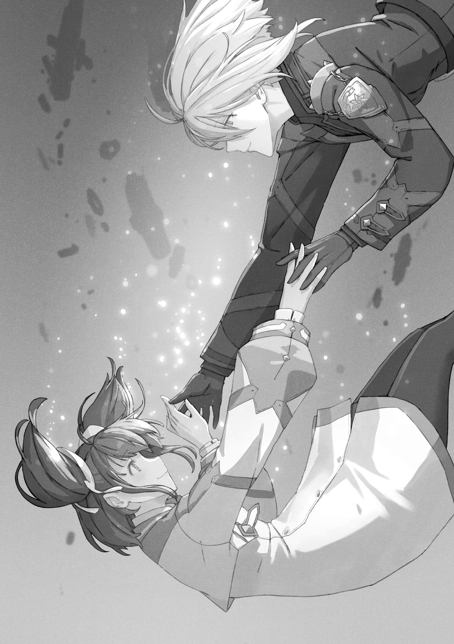 《魔王學院的不適任者 ~史上最強的魔王始祖,轉生就讀子孫們的學校~》17 37 同行黑暗之路插圖(1)