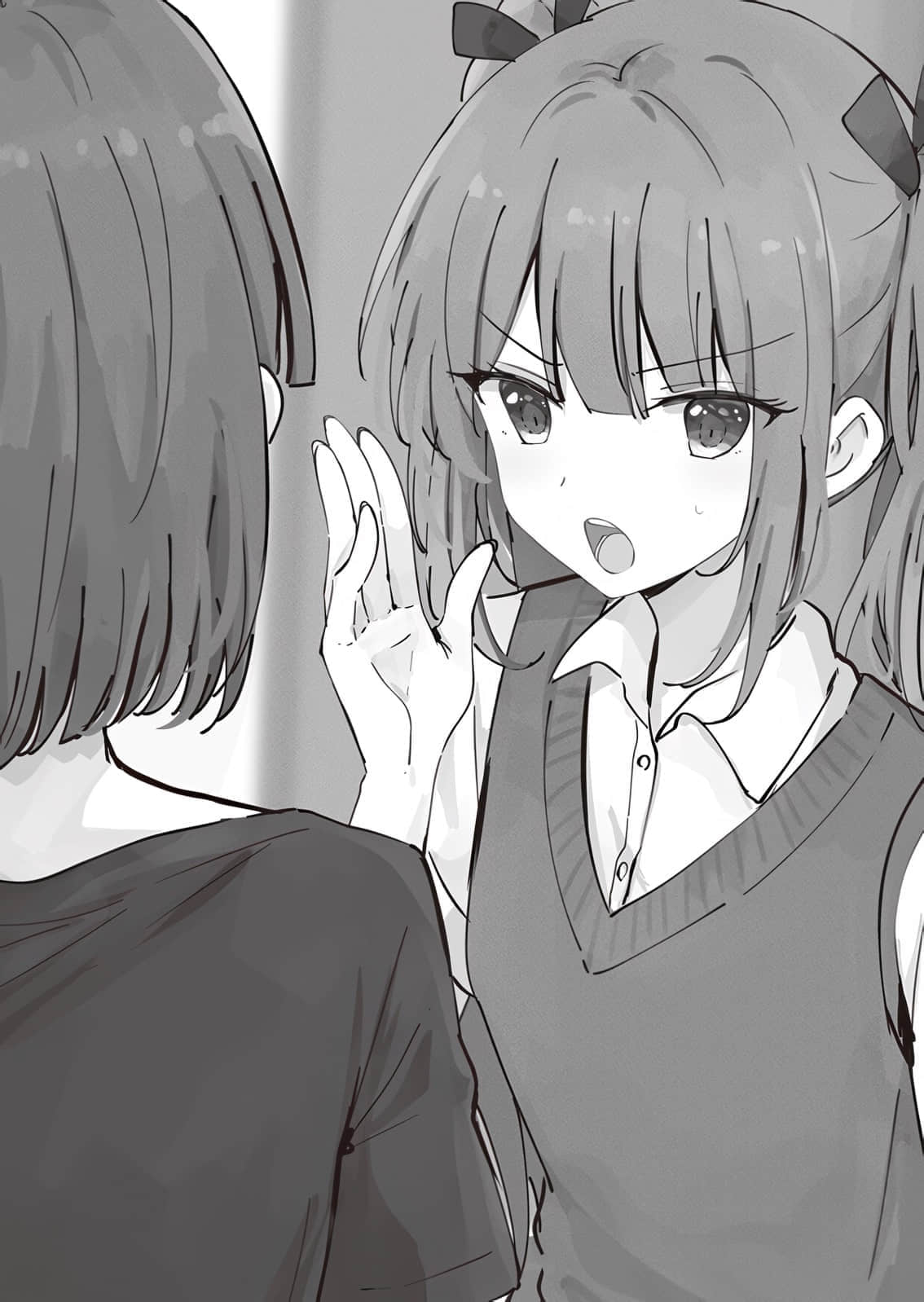 《被夾在百合之間的我，順勢劈腿了》4 第四話 約會。約會。以及……插圖（2）