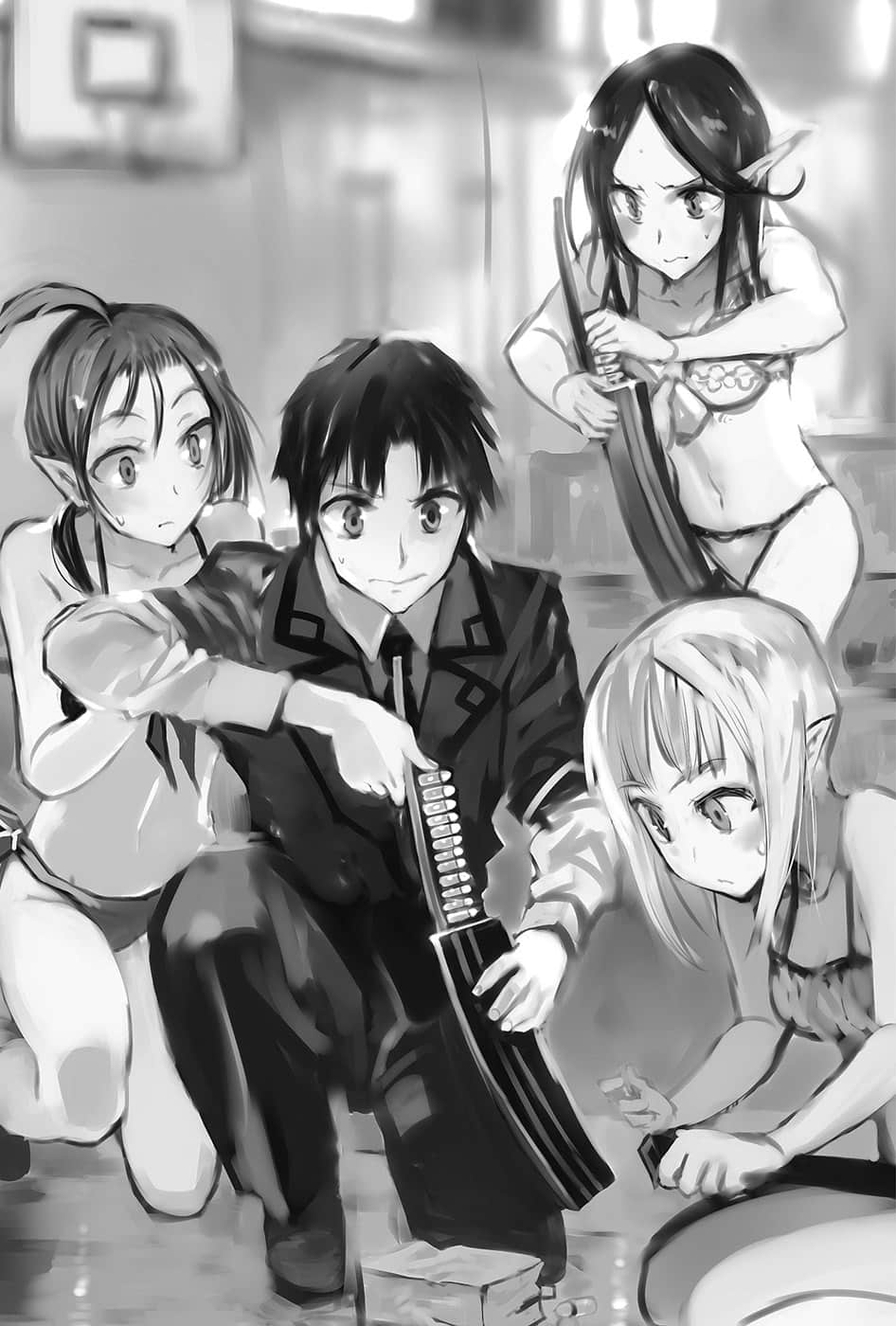 《精灵、比基尼与机关枪！》1 插图（11）