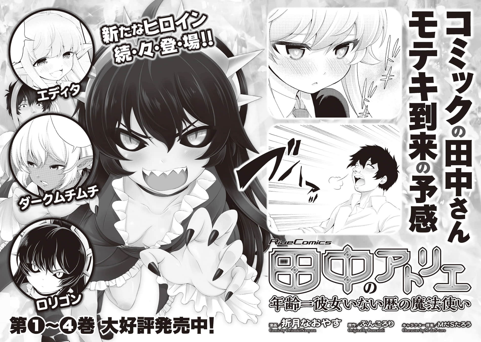 《田中 ～年龄等于单身资历的魔法师～》12 后记插图（1）