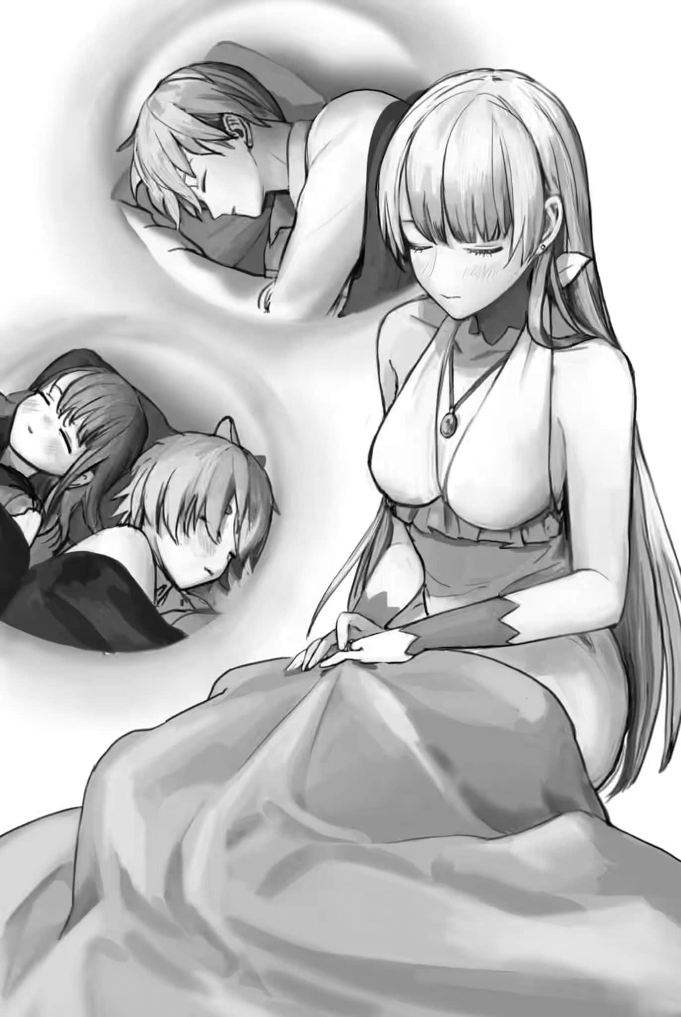 《刹那的风景》2 第68号前勇者与龙少女 终章插图(1)