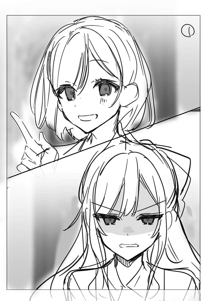 《区区平民竟敢这么嚣张！》1 插画草稿集插图（3）