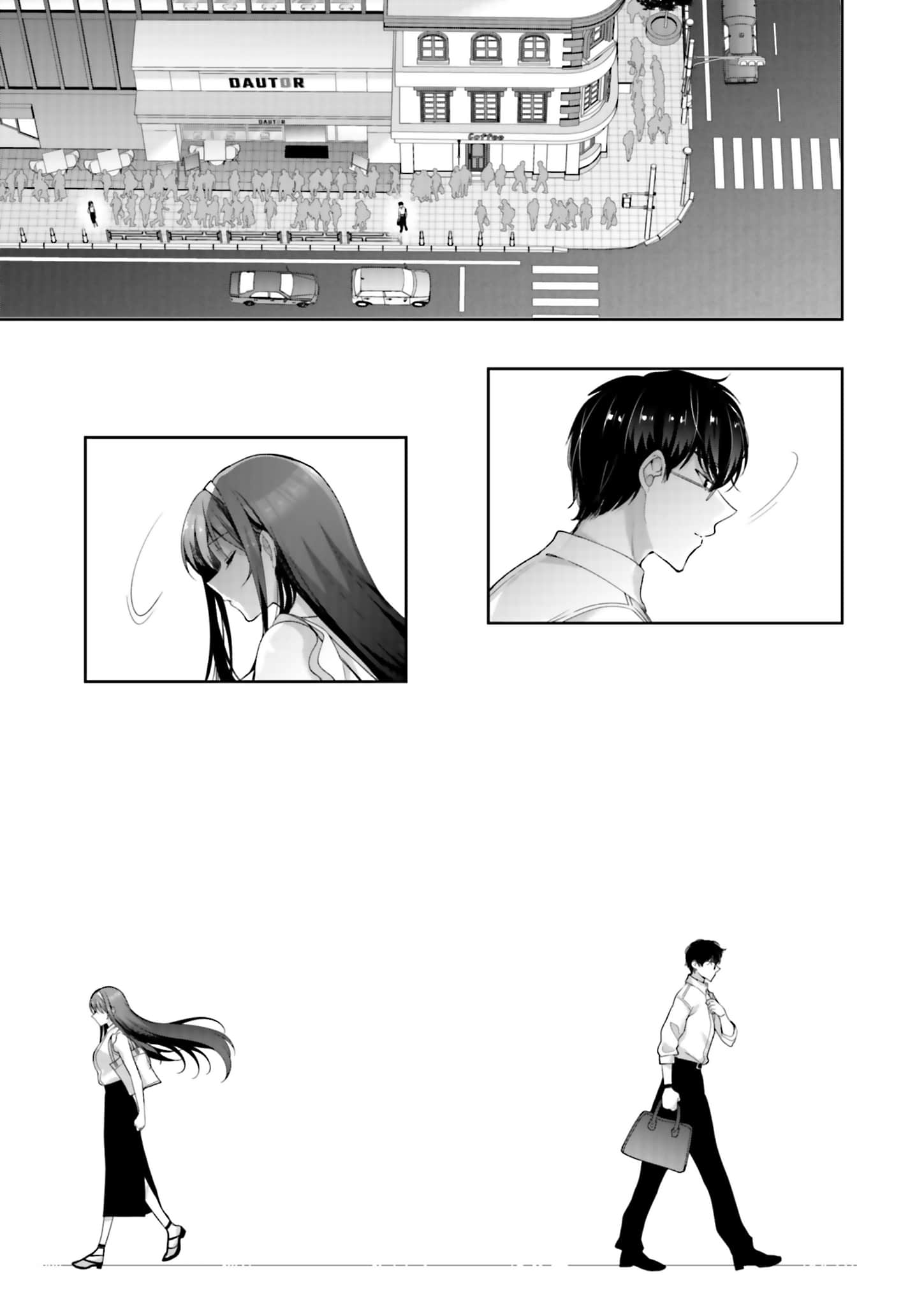 《我当备胎女友也没关系。》9 全新绘制漫画插图（12）