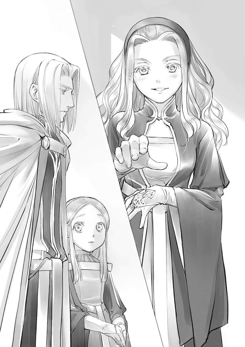 《小书痴的下克上 ～为了成为图书管理员不择手段～》4 贵族院的自称图书委员Ⅸ 终章插图（1）