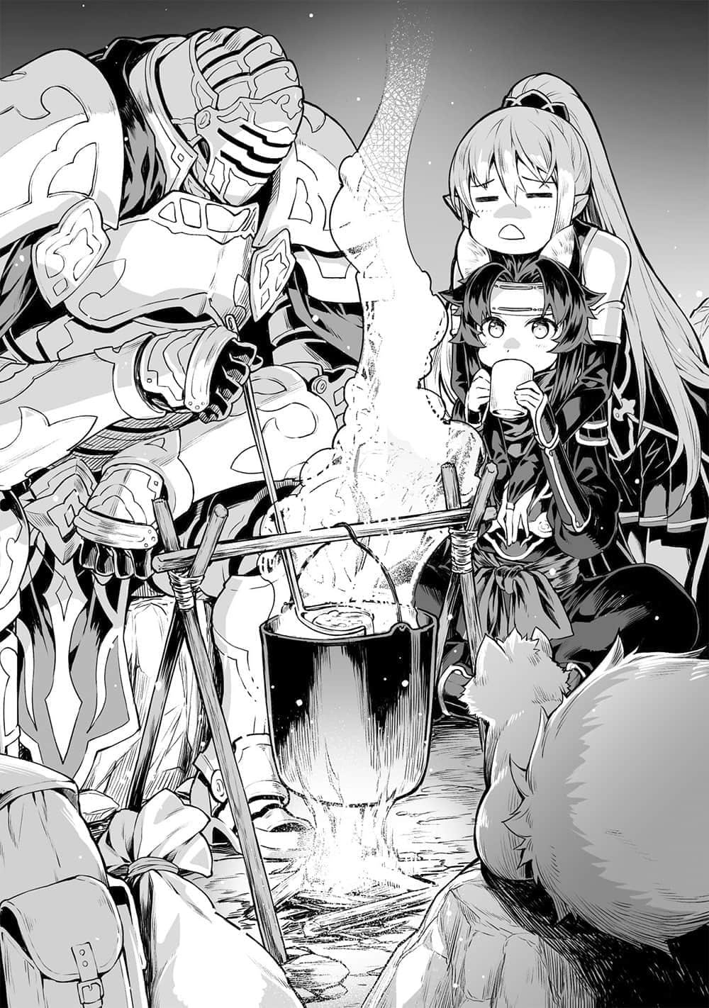 《骸骨騎士大人異世界冒險中》9 第二章 開拓村與大森林插圖(2)