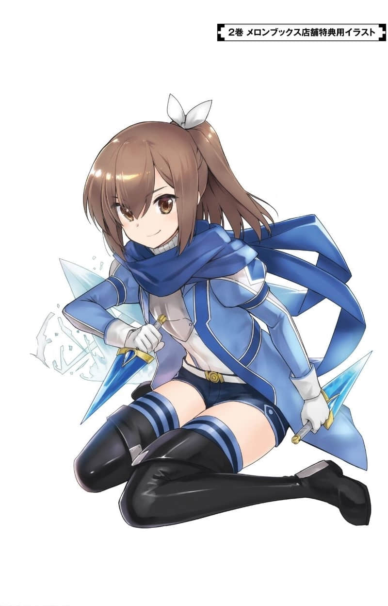 《怕痛的我，把防禦力點滿就對了》15 插畫集插圖（21）