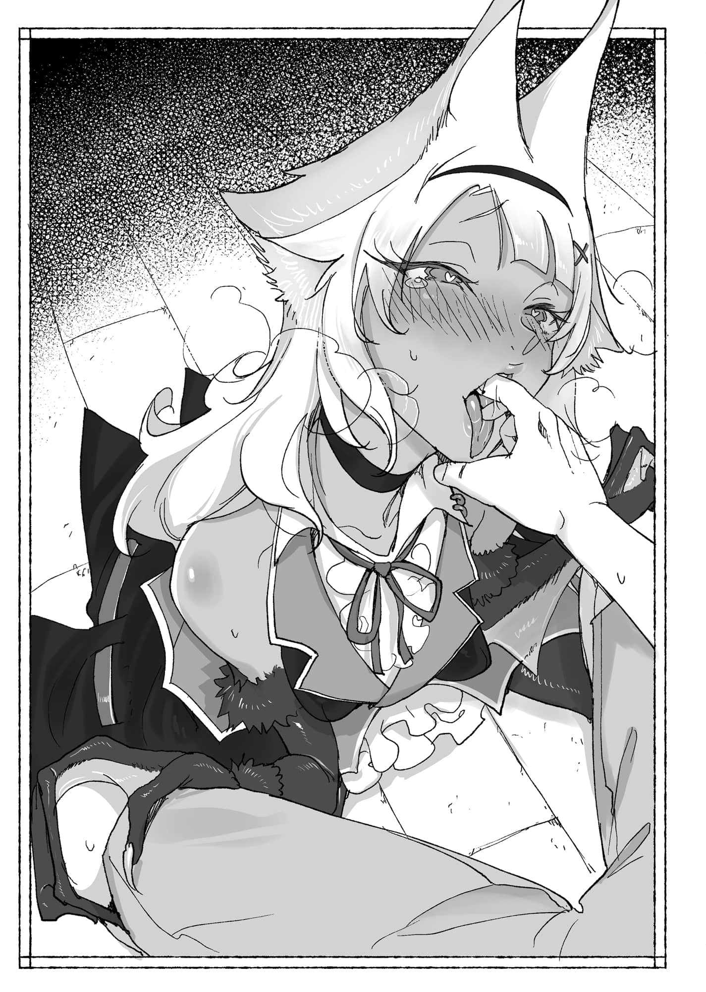 《魔物娘的医生》7 病例2 冲动的吸血鬼插图（2）