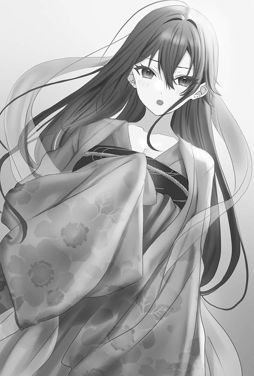 《鄰座的不良少女清水同學染黑了頭髮》4 插圖（13）