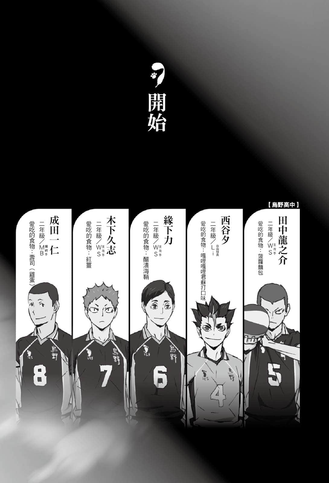 《剧场版 排球少年!! 垃圾场的决战》全一册 开始插图(1)