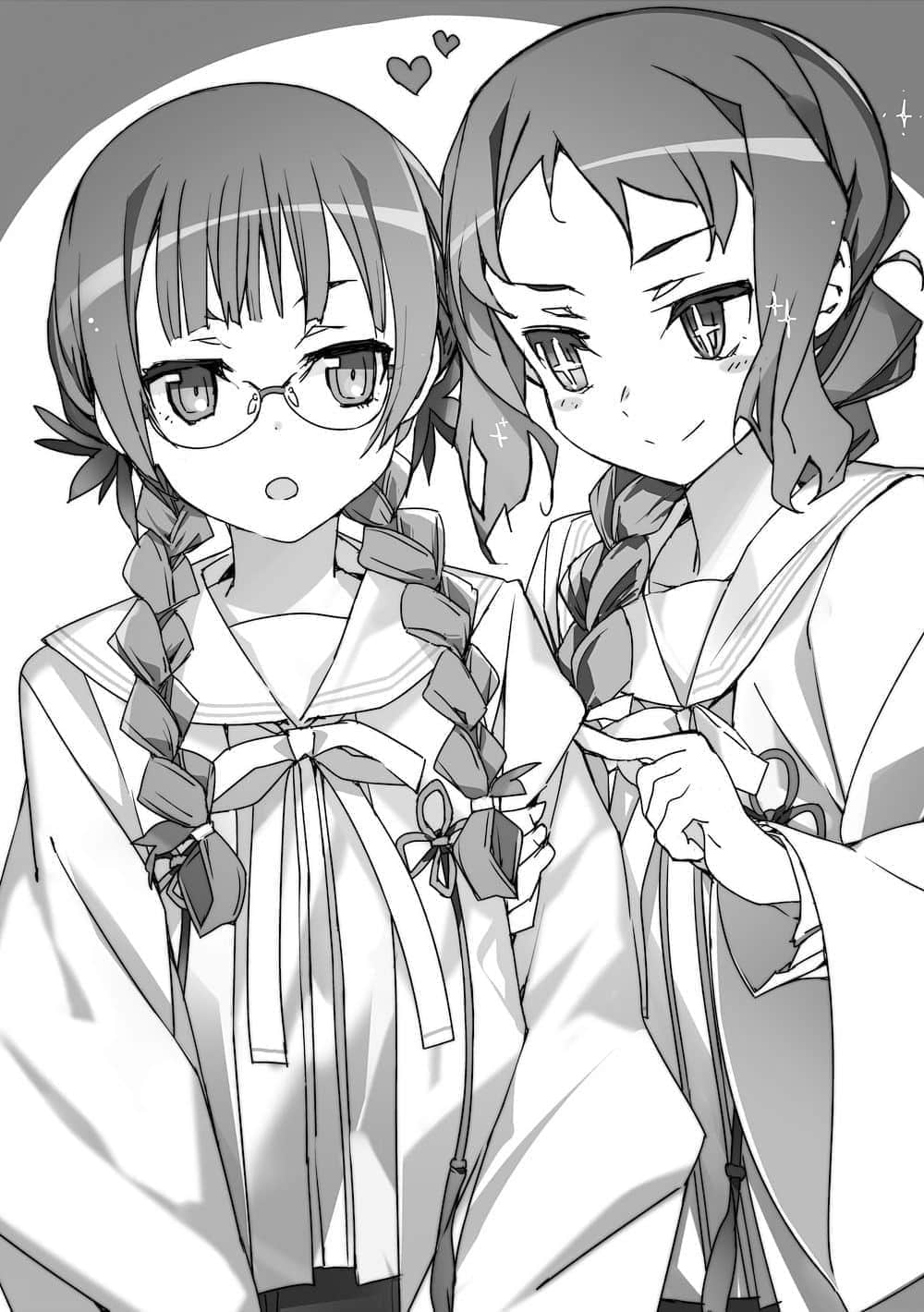 《結城友奈是勇者》1 上裏日向是巫女 第一話 巫N們插圖（2）