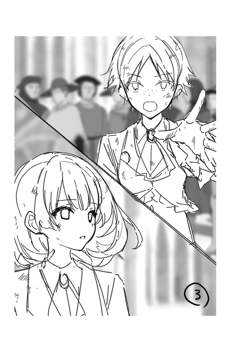 《区区平民竟敢这么嚣张！》3 插画草稿插图（5）