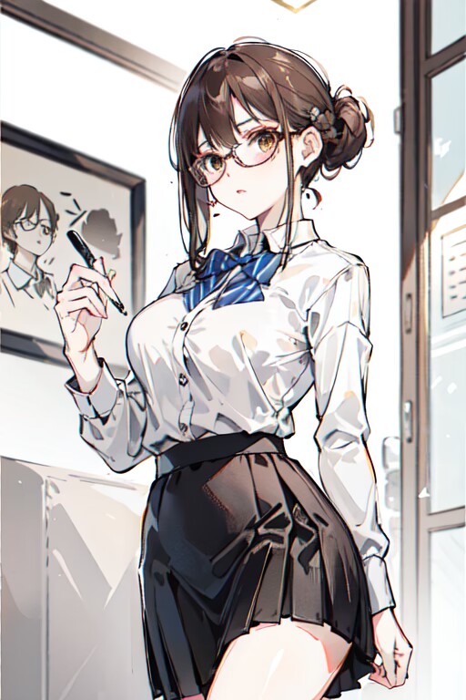 《橘色屋檐下的妹妹》失戀組3 奈緒 人設樣圖插圖（4）