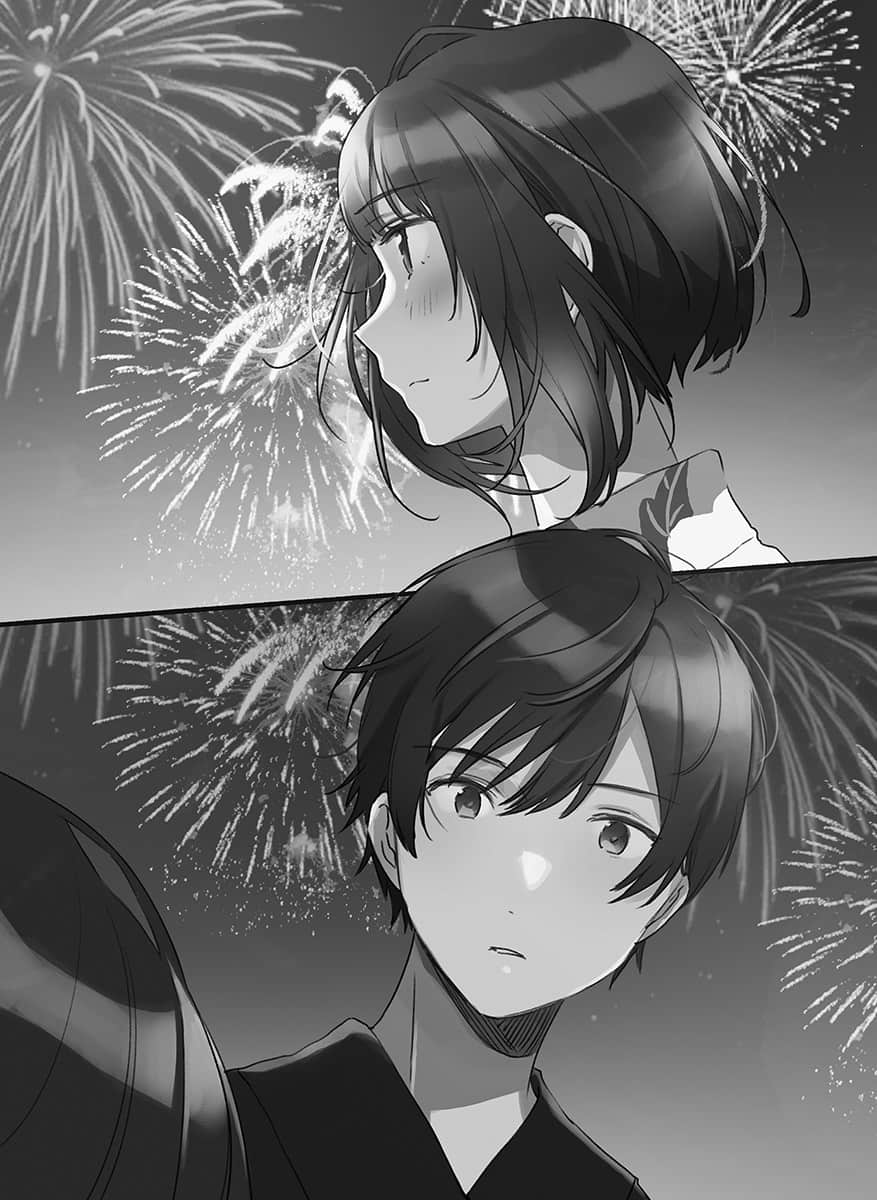 《救了遇到痴汉的S级美少女才发现是邻座的青梅竹马》5 插图（14）
