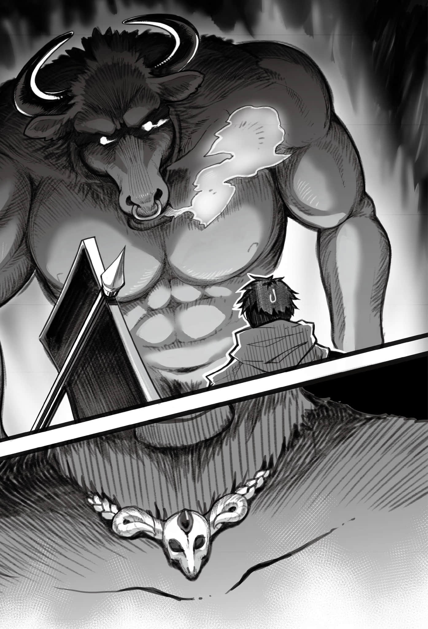 《世界唯一的魔物使 ~转职后被误认成魔王~》1 第一话 魔物使──诺亚•怀德菲尔闪亮登场插图(2)