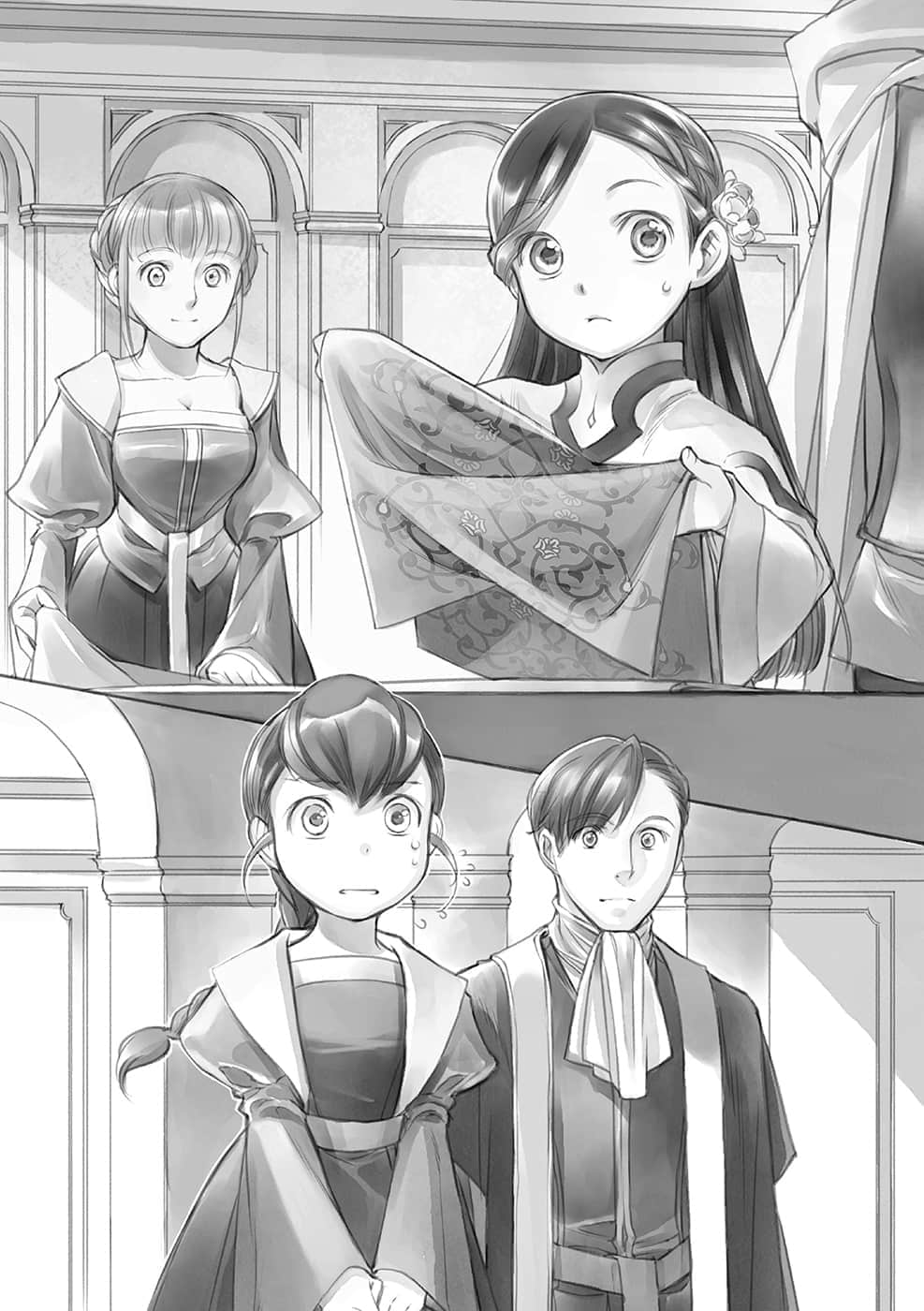 《小书痴的下克上 ～为了成为图书管理员不择手段～》4 贵族院的自称图书委员Ⅶ 插图（11）
