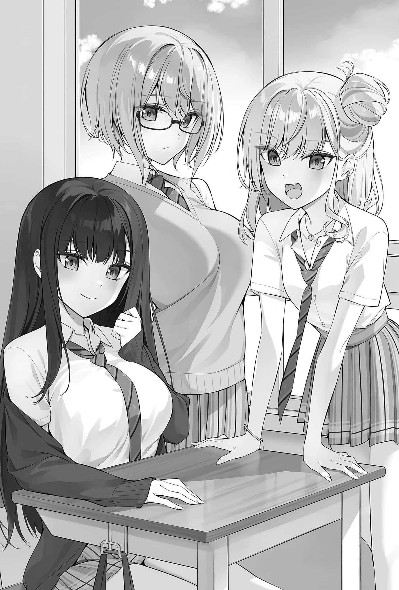 成为校园三大美女的小白脸小说插图（25）