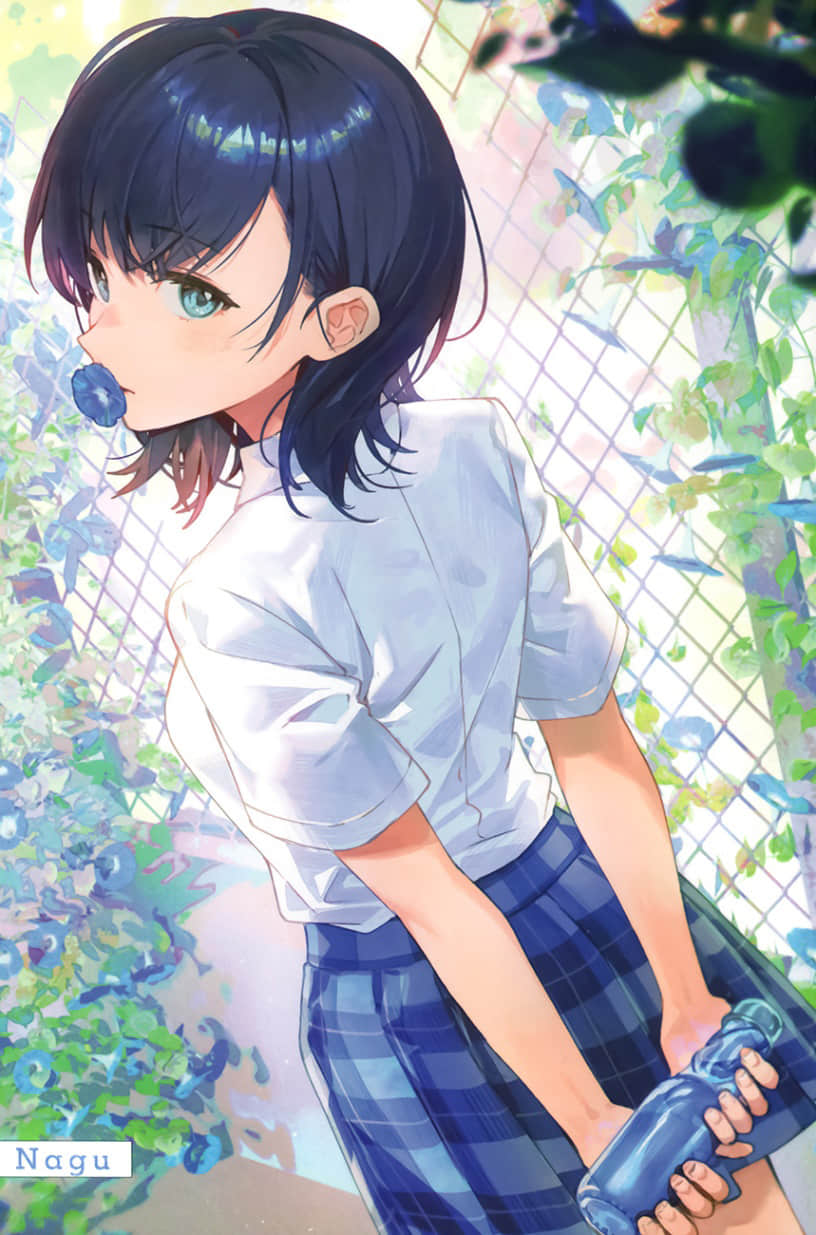 《弹珠汽水瓶里的千岁同学》8 全彩插画集４章 邀稿插画插图（3）