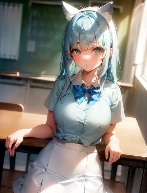 《怪兽少女的青春物语》1 人物插图 季夏遇插图（2）
