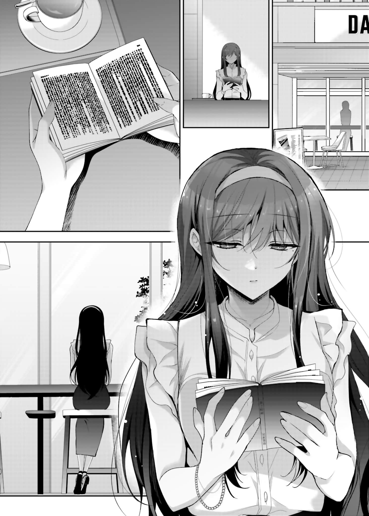 《我当备胎女友也没关系。》9 全新绘制漫画插图（4）