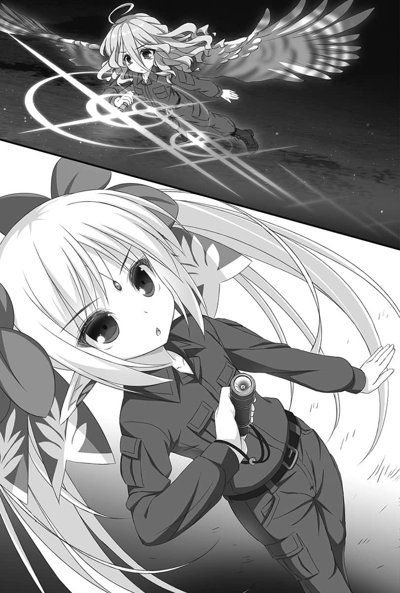 《軍武宅轉生魔法世界，靠現代武器開軍隊後宮!?》8 插圖（12）