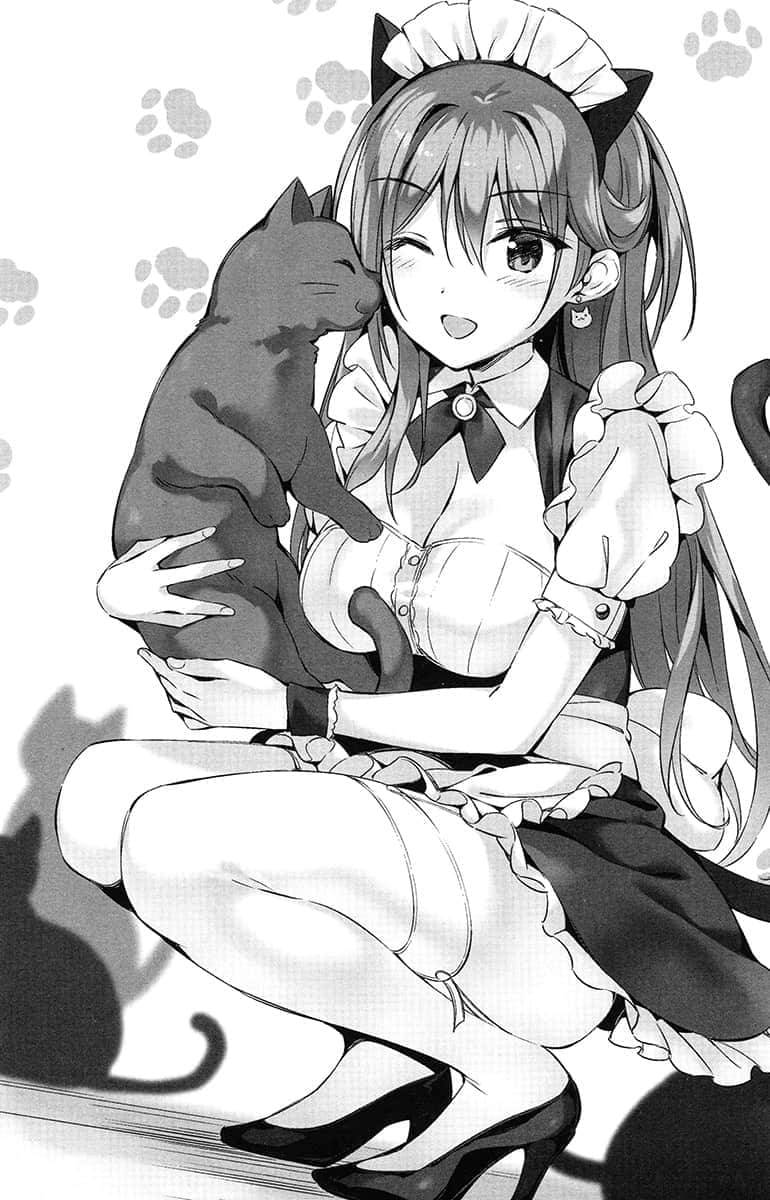 《我的女友是老師》3 ② 真香老師與貓不喵插圖（1）