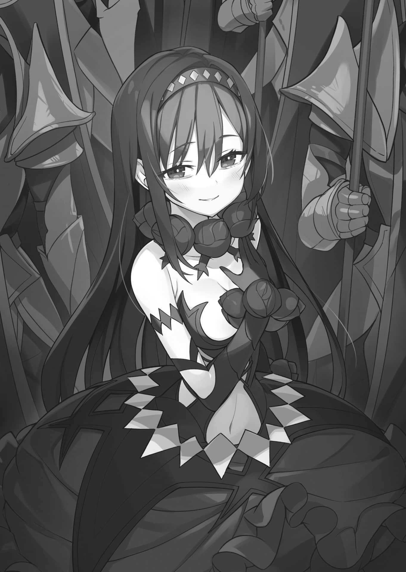 《和沒有信徒的女神大人一起攻略異世界》11 救世英雄與魔族支配〈下〉 六章 高月誠人，與災厄魔N再會插圖（1）