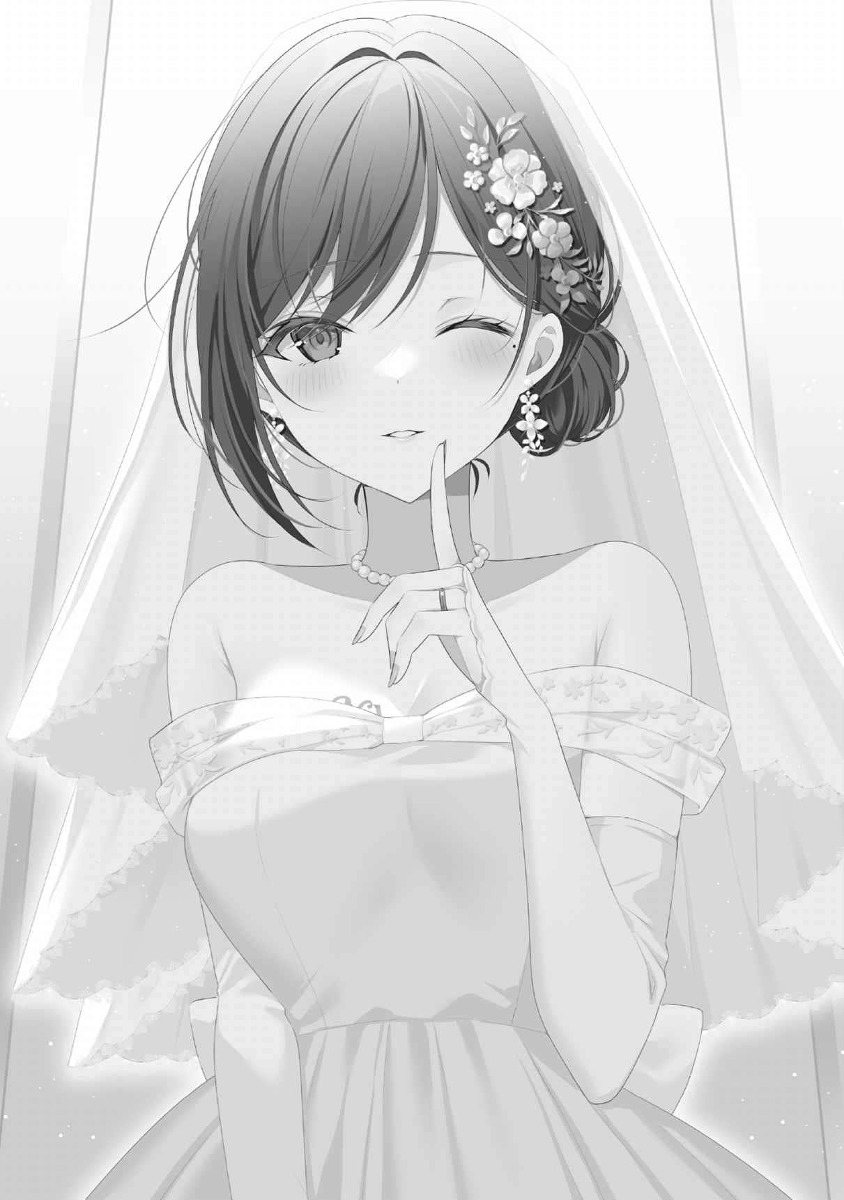 来自未来的新娘姬城小姐，拜托我再来一次爱的告白。小说插图（15）