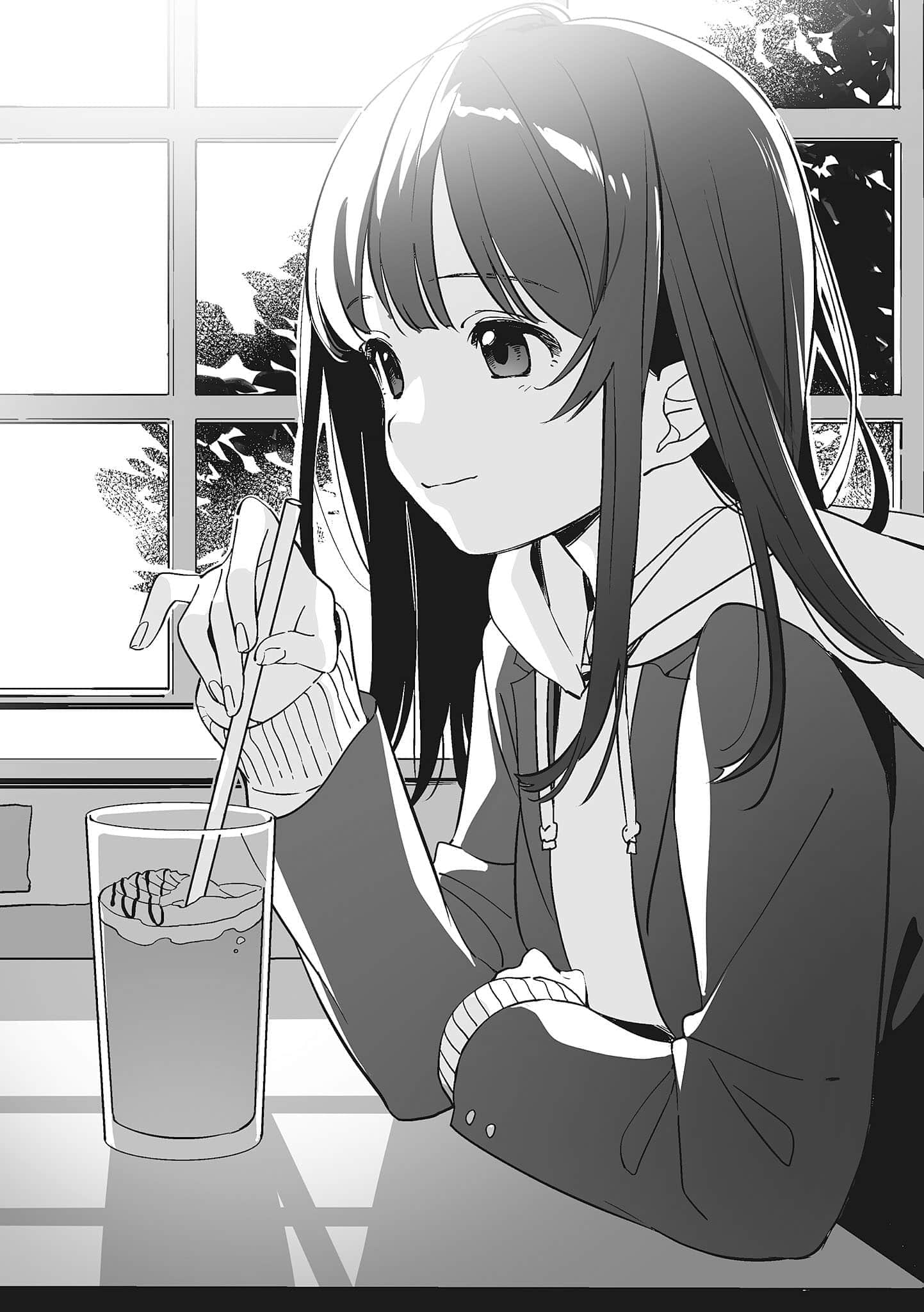 《刮掉胡子的我与捡到的女高中生》5 第3话 咖啡厅插图（1）