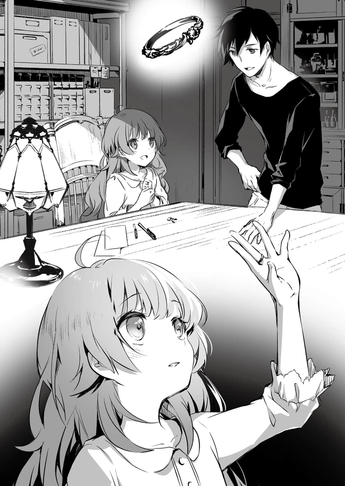 《口吐宝石的少女》1 小小宝石店的神奇日常 插图（15）