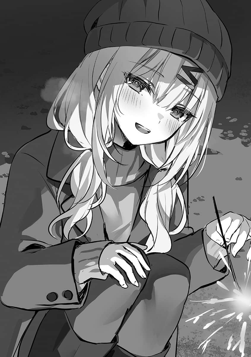 《被坐在后面的辣妹喜欢上，我快要没辙了。》2 插图（15）