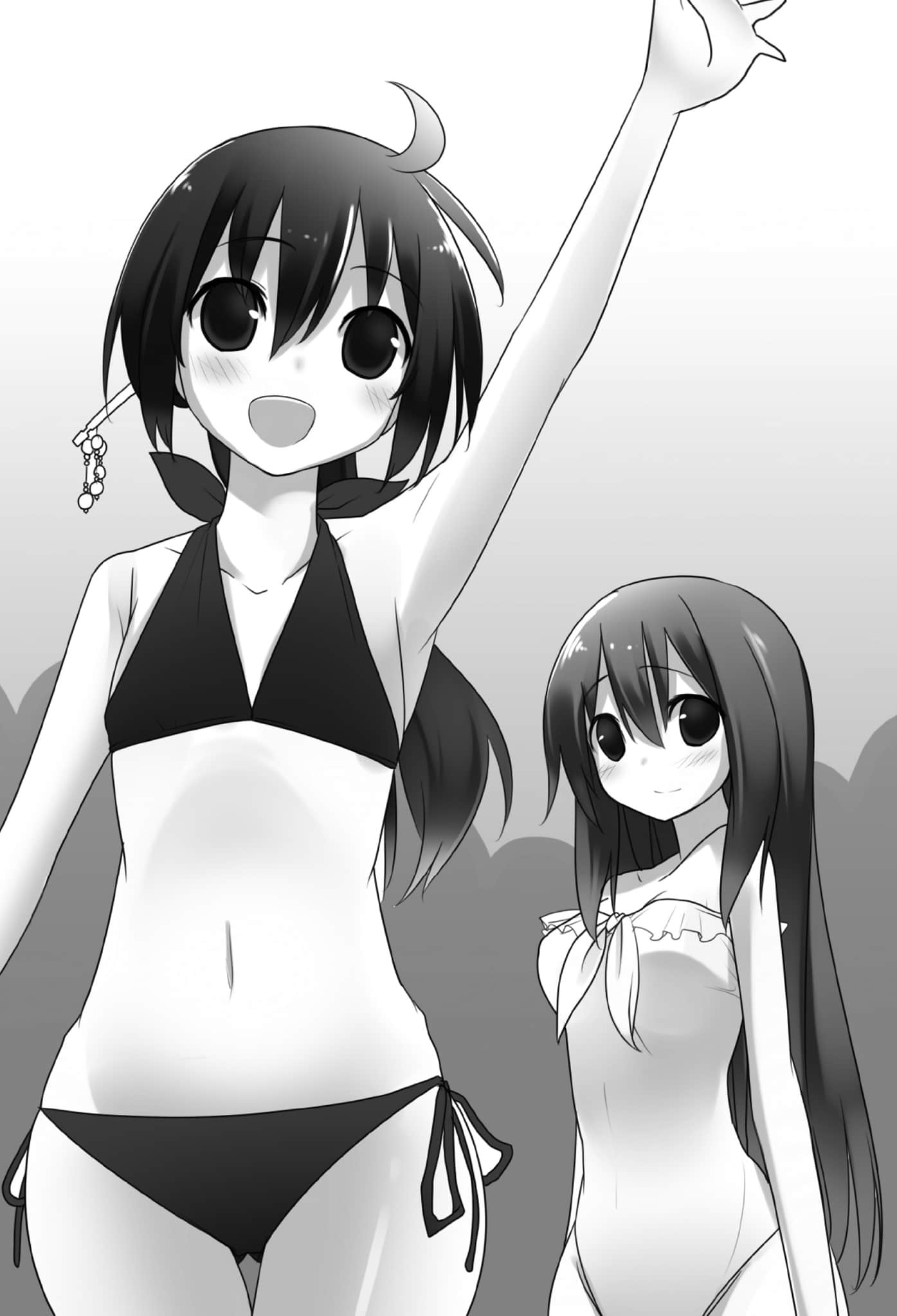 前略。我与猫和天使同居小说插图（17）