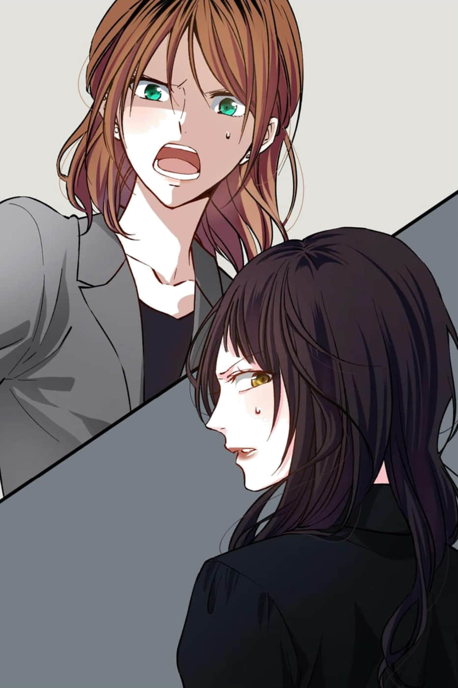 《办公室里开不出百合花》1 坏女人 第１话插图（2）