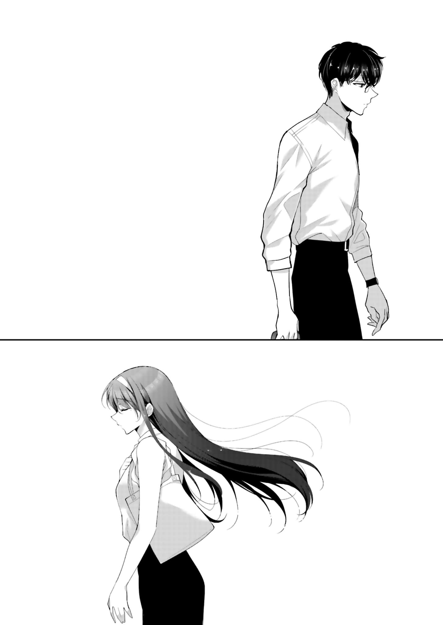 《我当备胎女友也没关系。》9 全新绘制漫画插图（9）