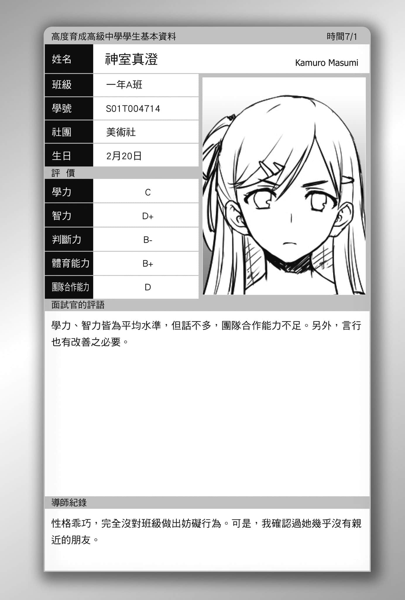 《欢迎来到实力至上主义的教室》5 我以及我的不足之处插图（3）