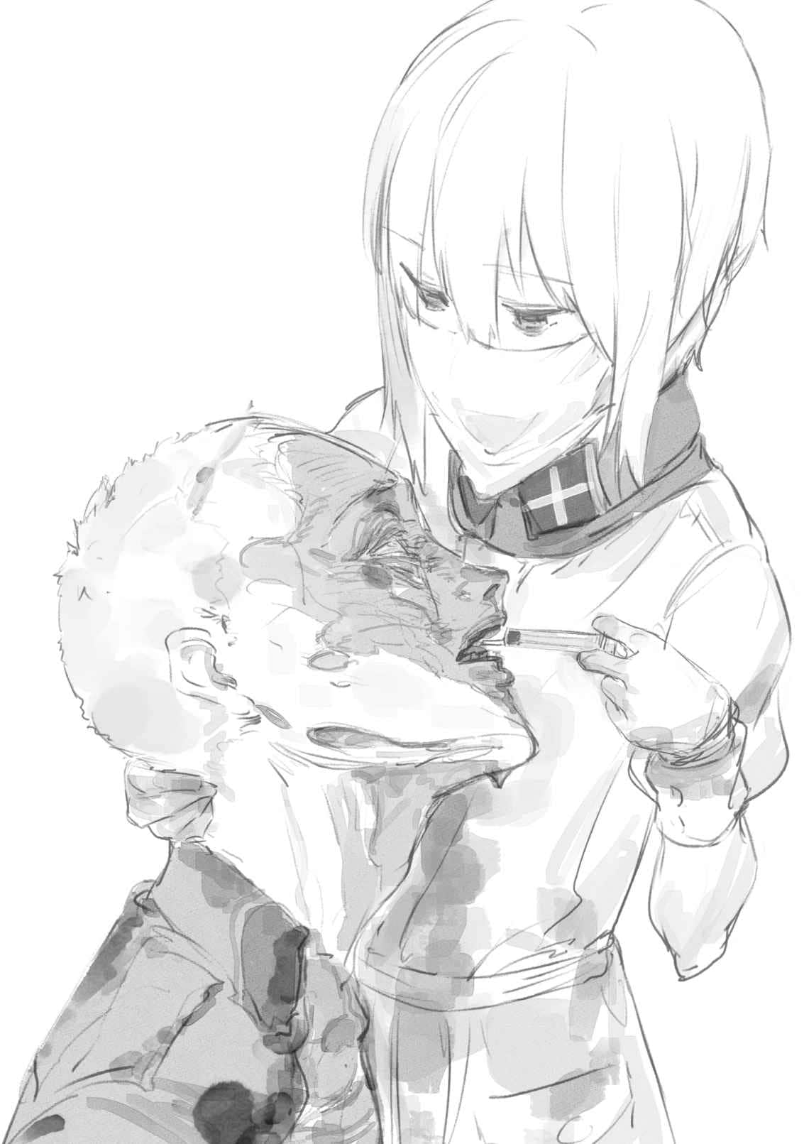 《TS衛生兵的戰場日記》2 插圖（12）