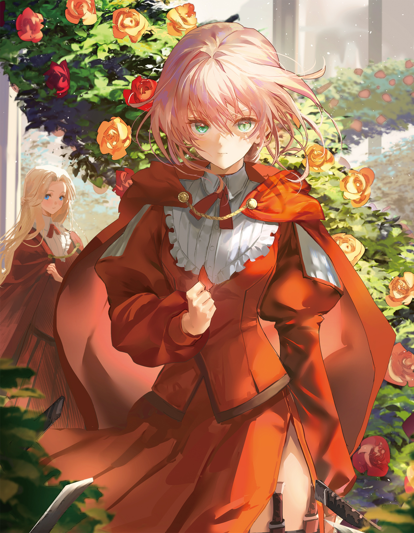 《身爲女性向遊戲的女主角挑戰最強生存劇》VIII 第二部 學園篇 鐵之薔薇姬 插圖（3）