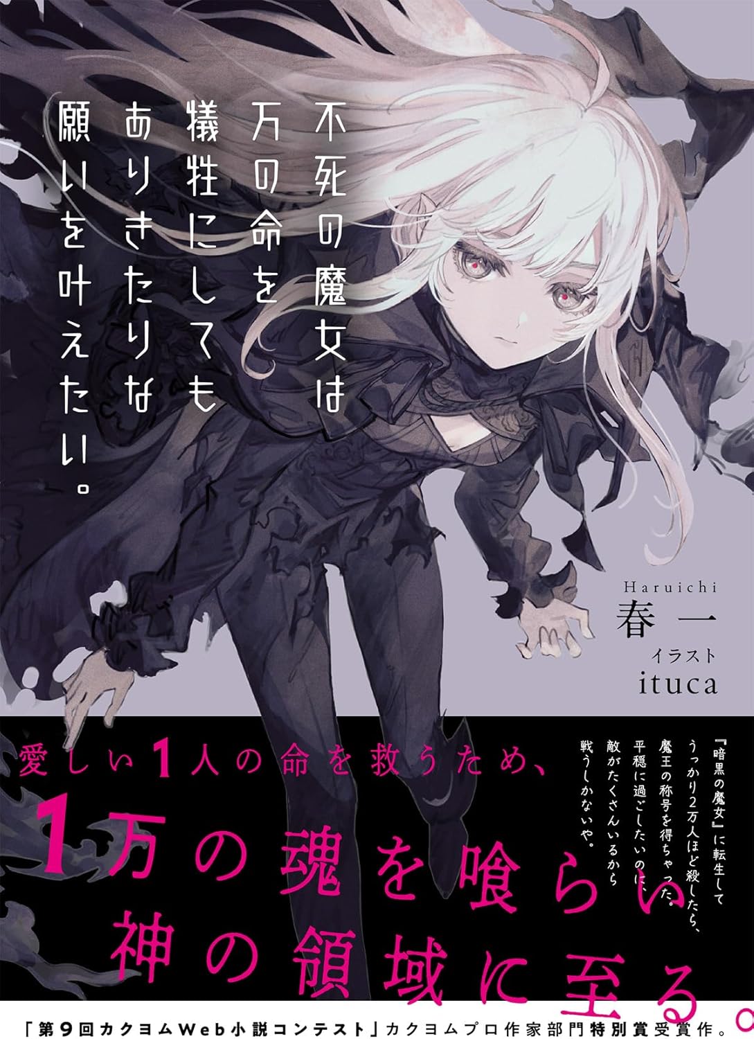 不死的魔女即使犧牲萬條性命也想實現平凡的願望。小说插图（2）
