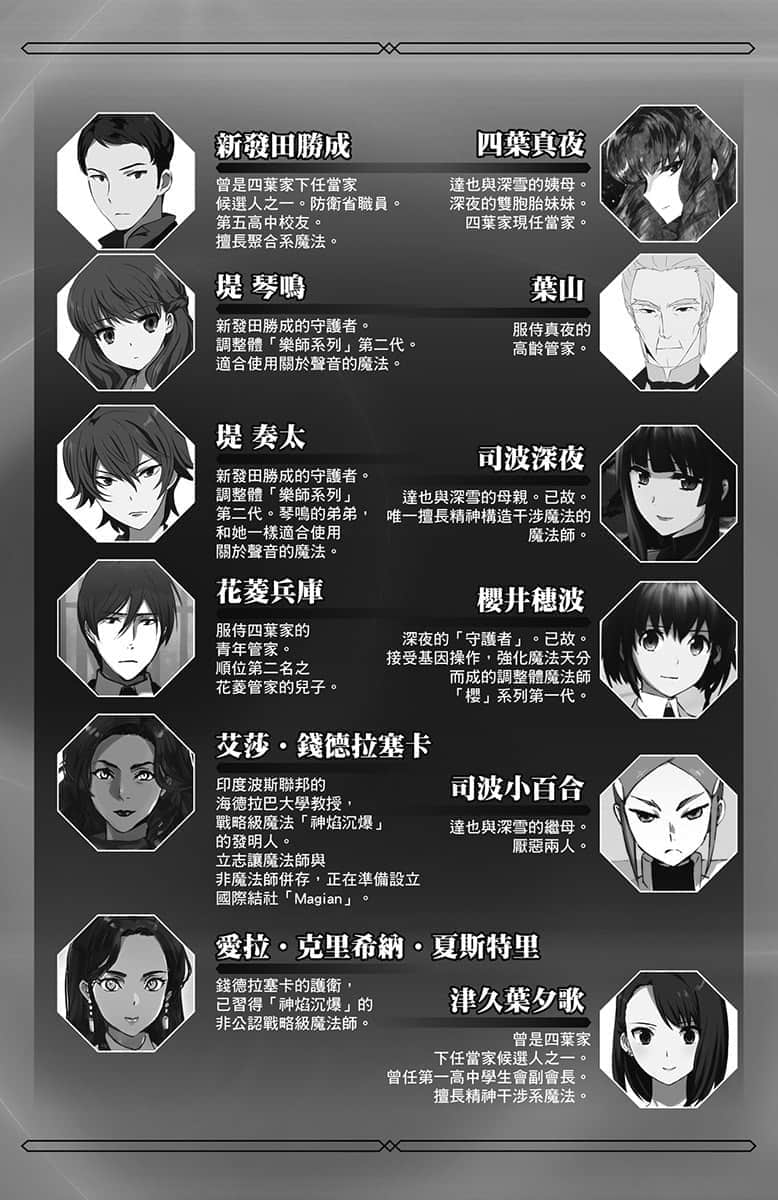 《魔法科高中的劣等生》32 毕业篇 角S介绍插图（8）