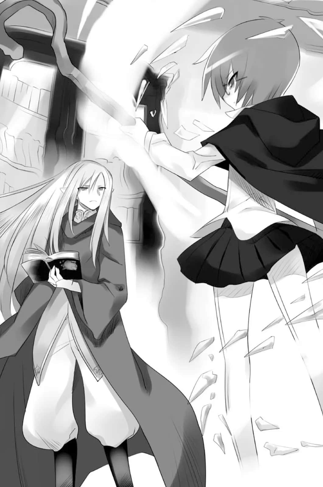 《零之使魔》10 伊法尔蒂的勇者 第二章 精灵插图（1）