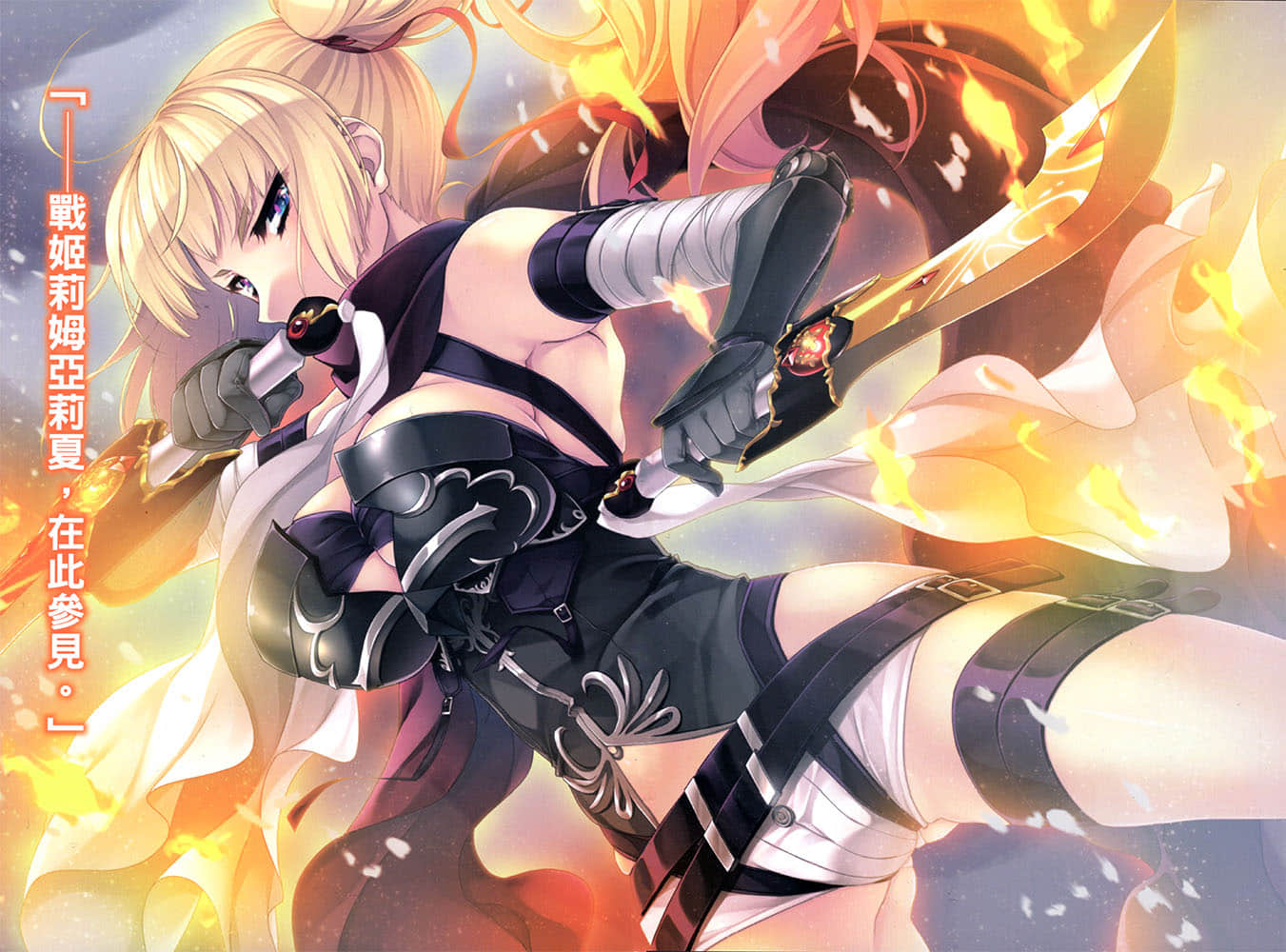 魔弹之王与战姬小说插图（183）