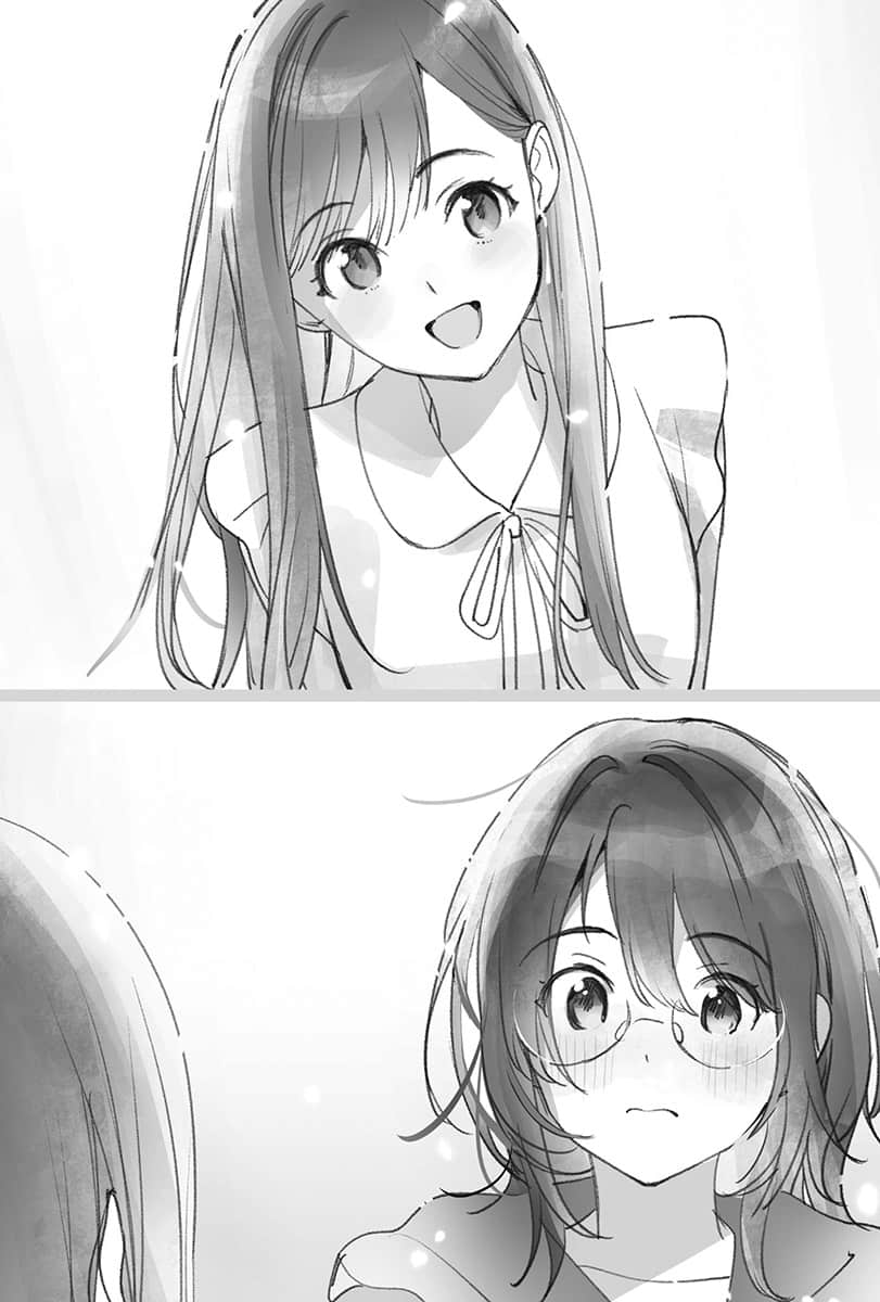 《安达与岛村》12 『如果安达小姐是小说家』插图（2）