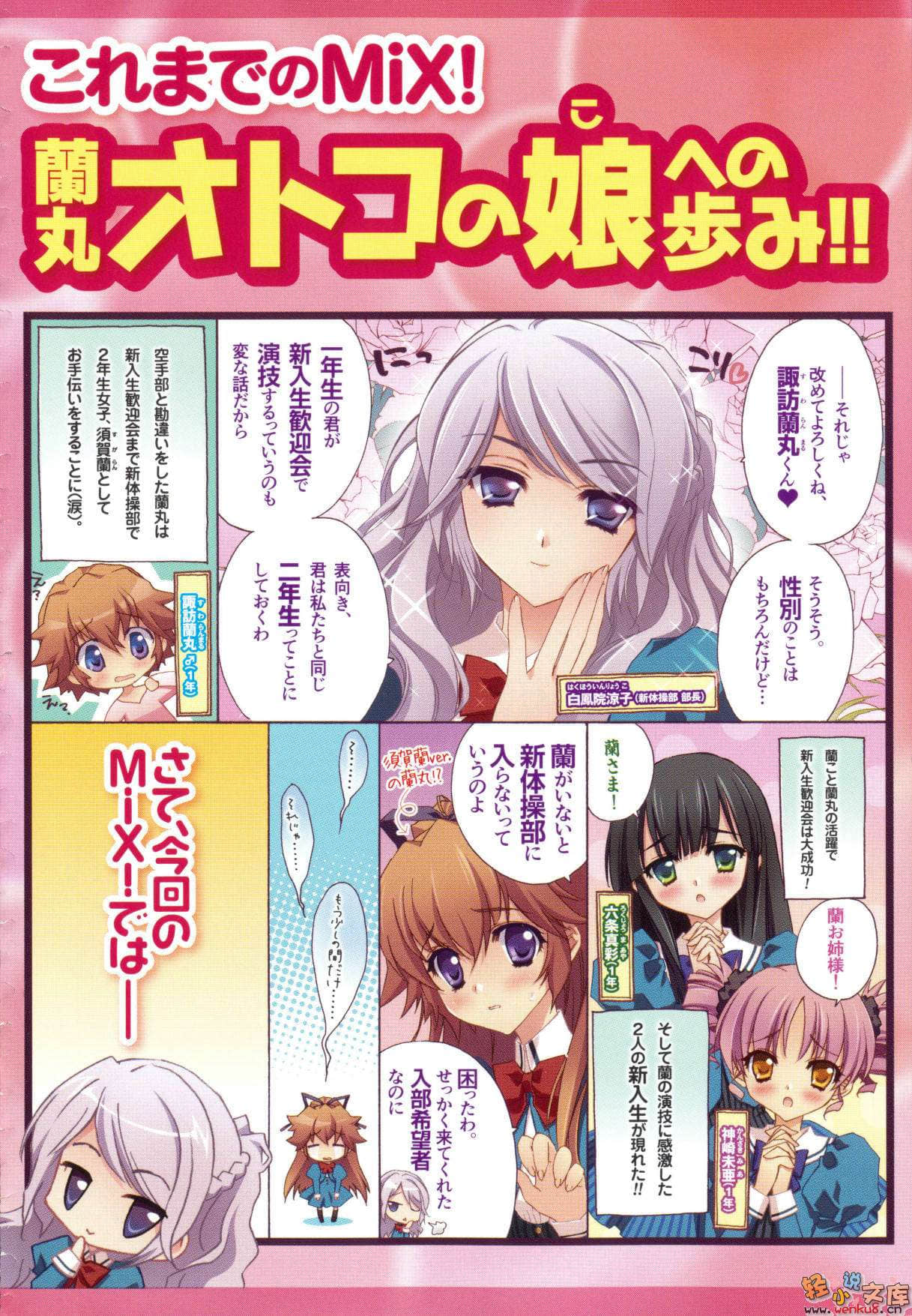《Mix！誤打誤撞成了體操少女》3 僞娘來襲 插圖（6）
