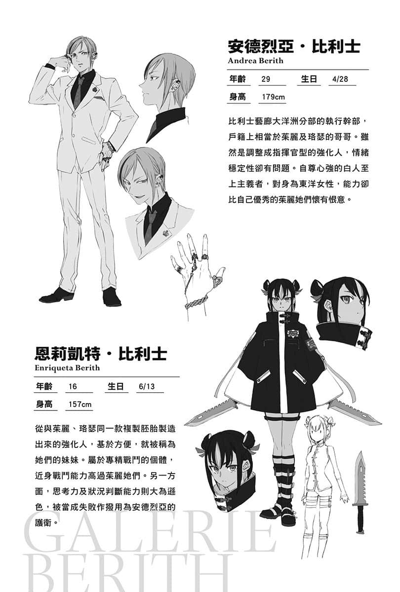 《虛位王權》3 All Hell Breaks Loose 人物檔案和設定插圖（3）