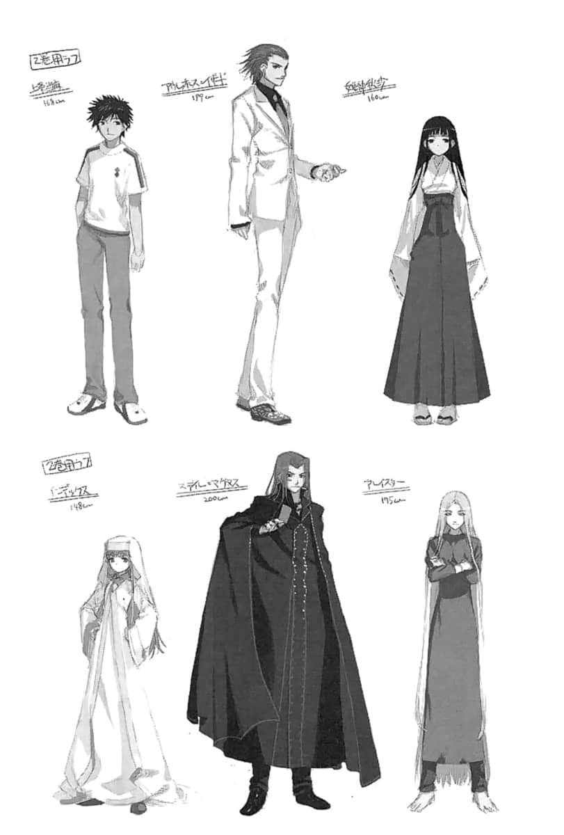 《魔法禁书目录》8 插画设定插图（9）