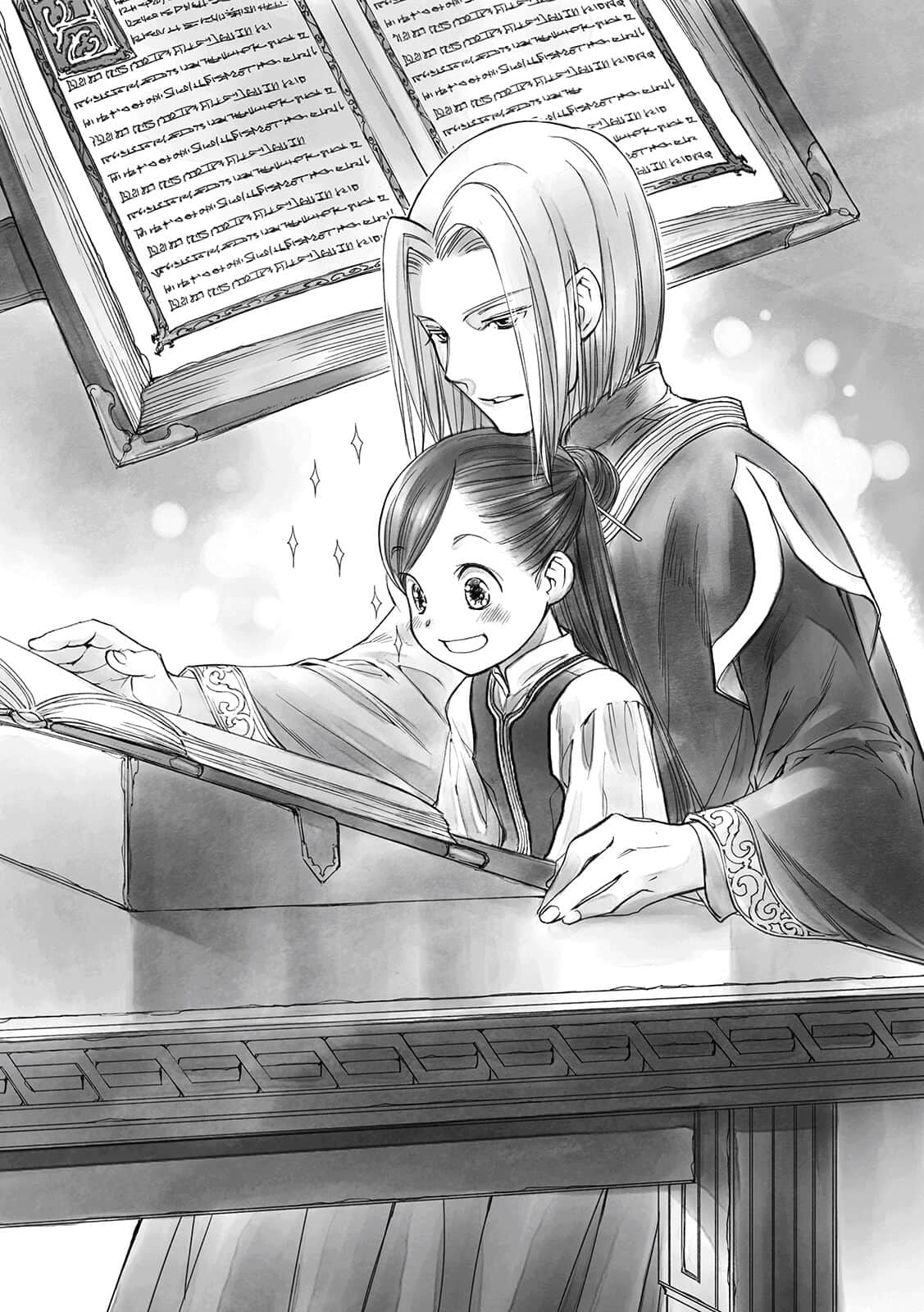 《小书痴的下克上 ～为了成为图书管理员不择手段～》1 士兵的女儿Ⅲ 反对与说服插图（1）