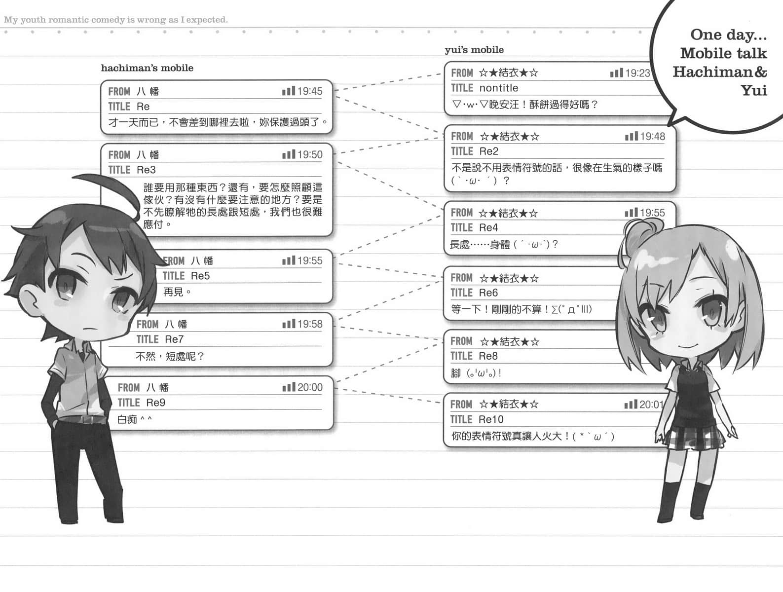 《果然我的青春戀愛喜劇搞錯了》5 ① 突然間，比企谷家的日常不再安穩插圖（2）