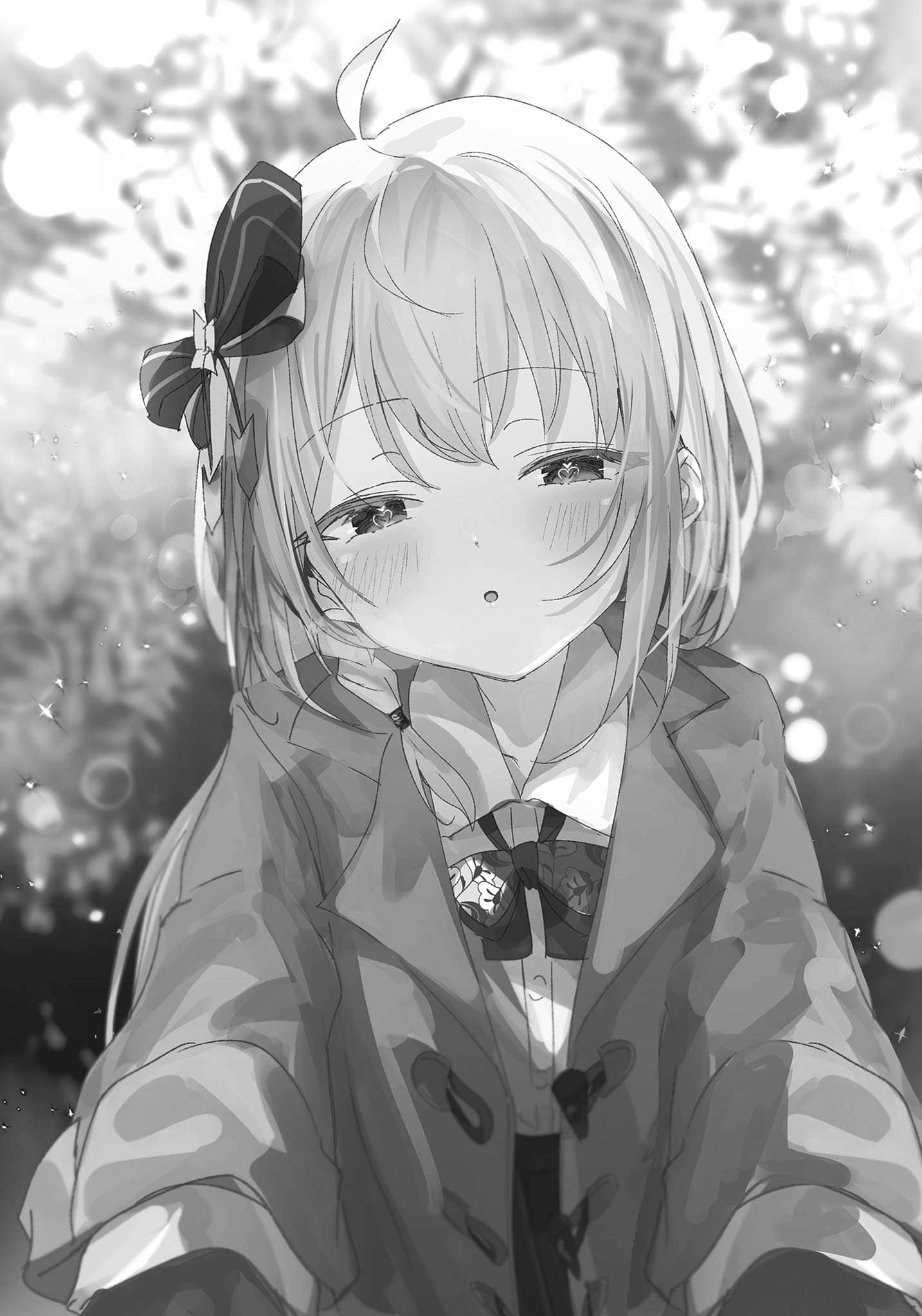 對戀愛中的少女傳達愛意，只需三十一字就足夠！小說插圖（27）