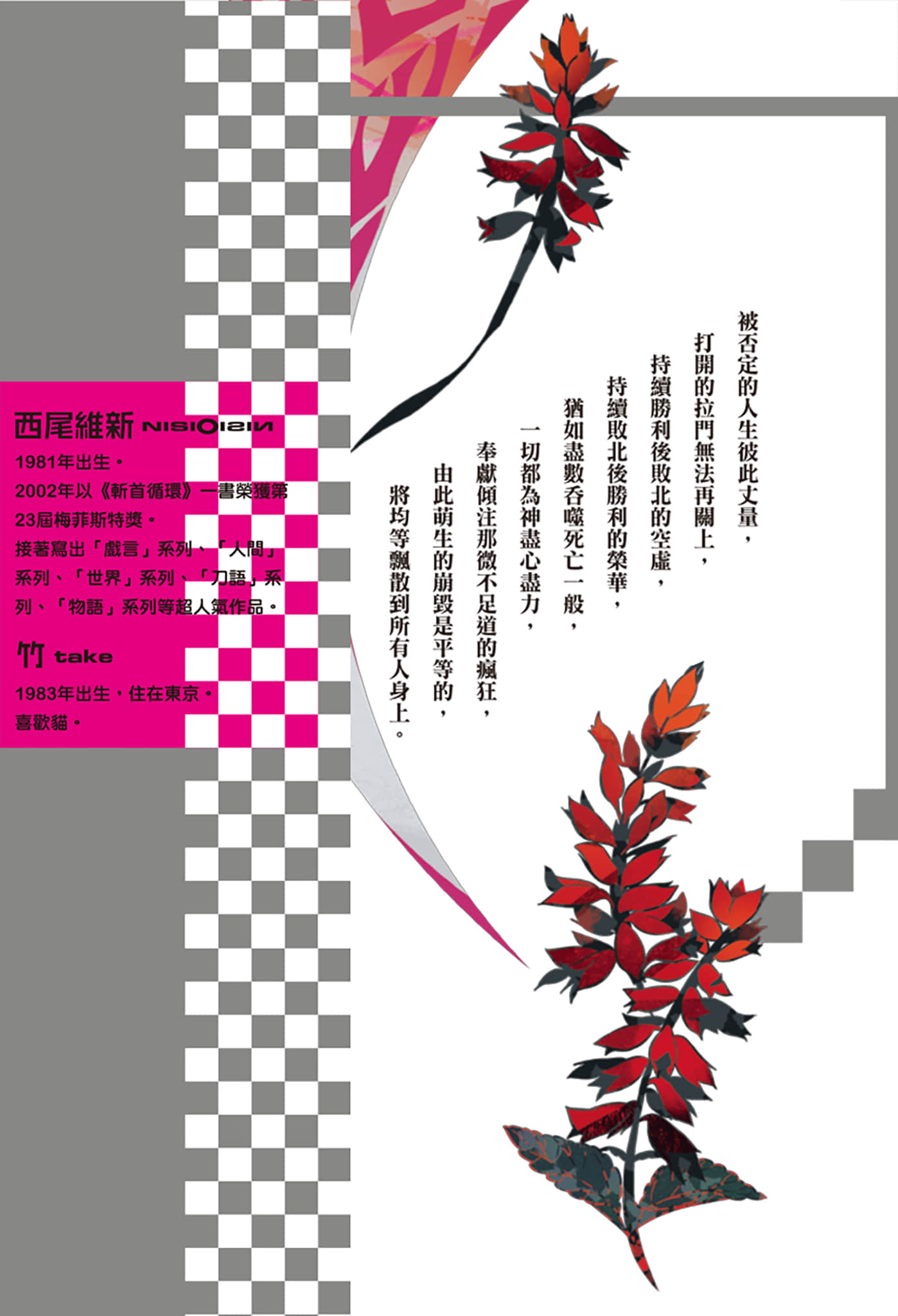 《人间系列》5 零崎人识的人间关系之与无桐伊织的关系 插图（2）