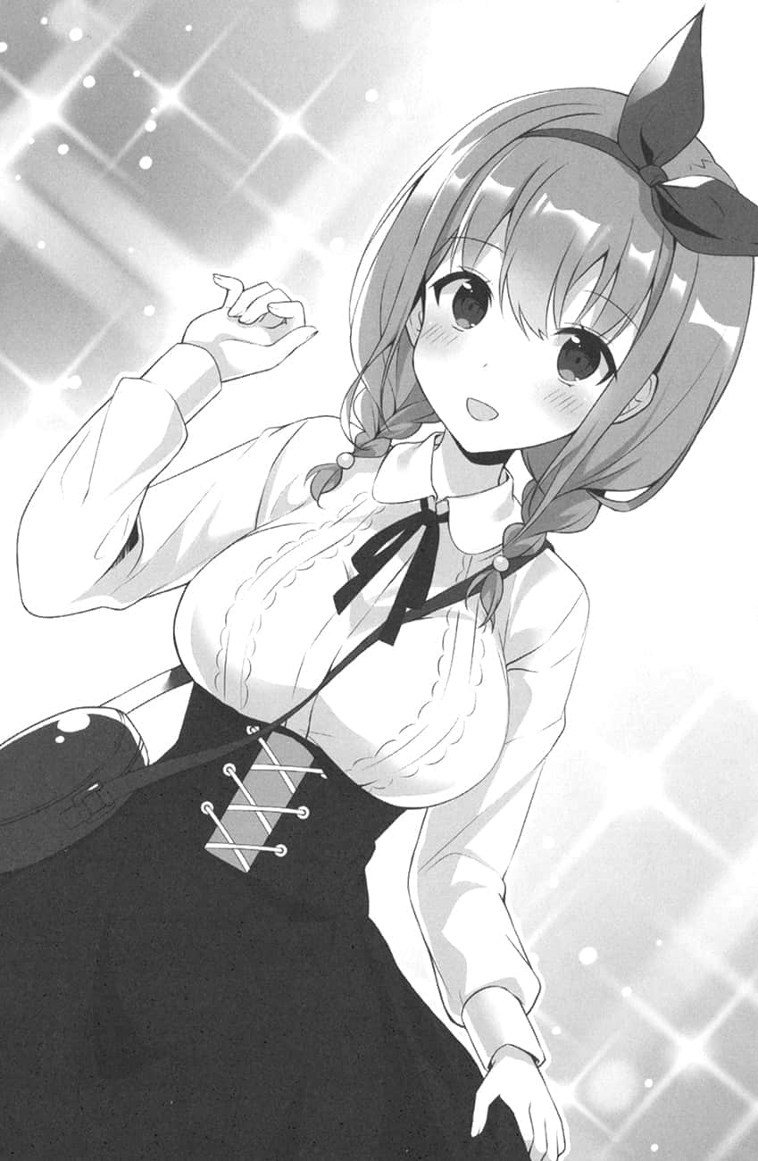 《大喊一声「好想摸女生胸部」后，我和妹妹的朋友开始交往了。》1 4章 和未仔的甜蜜约会插图（1）